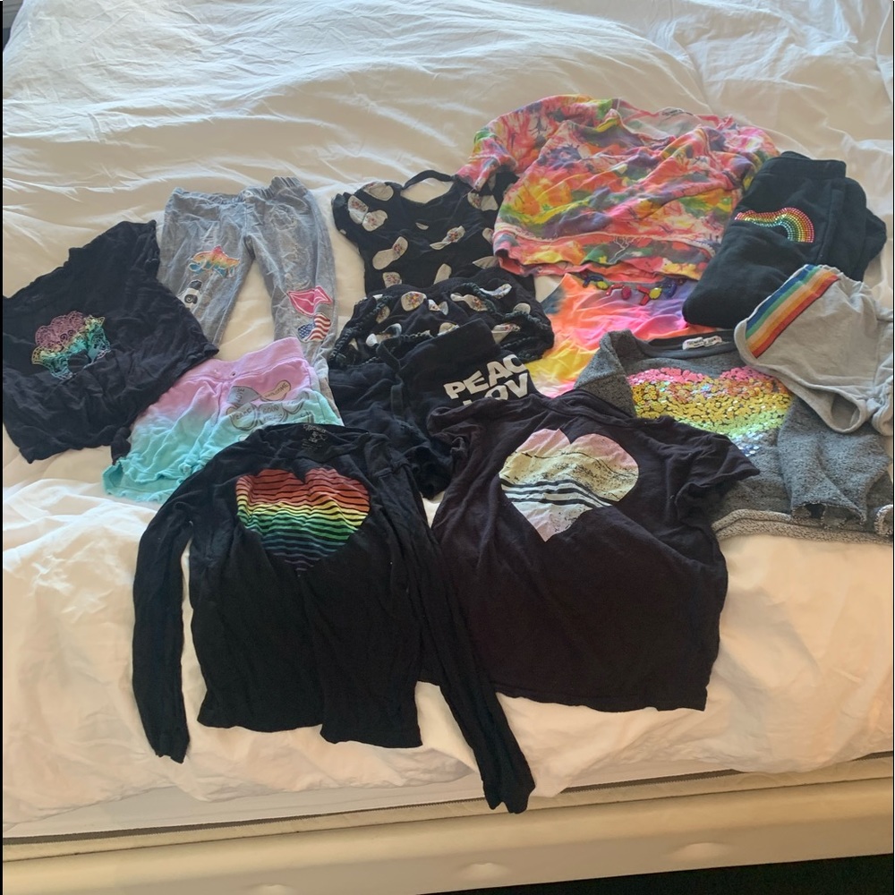 Girls flowers by Zoe and more lot 4-6